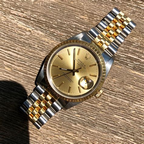 Jam tangan for sale: ROLEX 15223 18K Gold and Steel (SOLD)