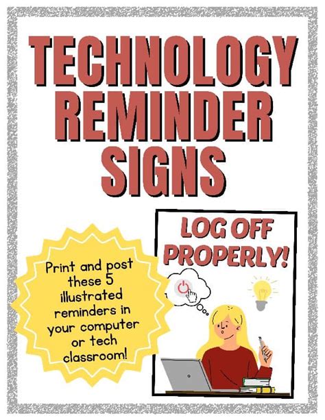 Computer Shop Reminder Sign 的图像结果