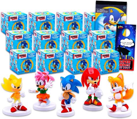 Nintendo Sonic The Hedgehog Blind Box Mystery Figures Sonic Party ...