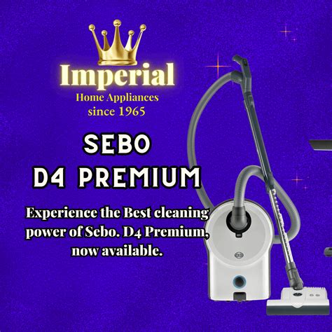 SEBO Airbelt D4 Premium - Best Canister Vacuum Cleaner