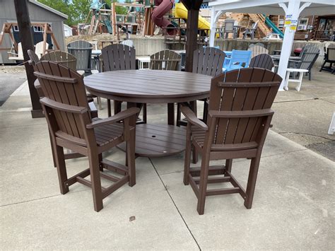 Outdoor Counter Height Table Set | Outdoor Pub Table Set