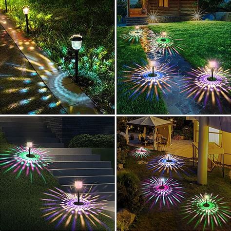 Image result for Color Changing Solar Path Lights