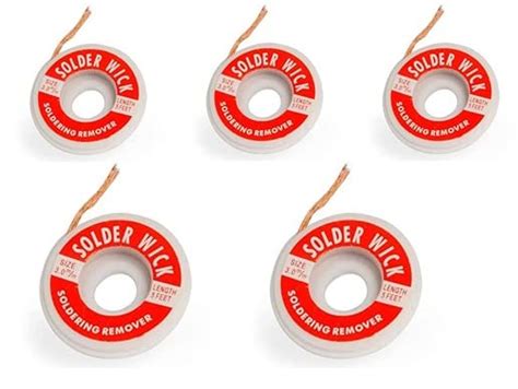 SP 2mm De-Soldering Wire or Wick (Pack of 5) : Amazon.in: Home Improvement