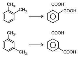 How many isomers of 'x' C8H10 when reacts with hot alkaline KMnO4 gives ...