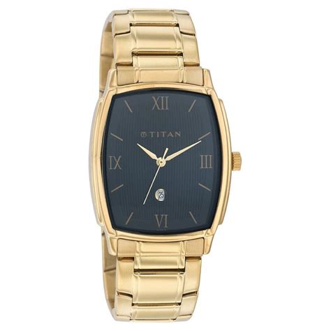Buy Online Titan Quartz Analog with Date Black Dial Watch for Men ...