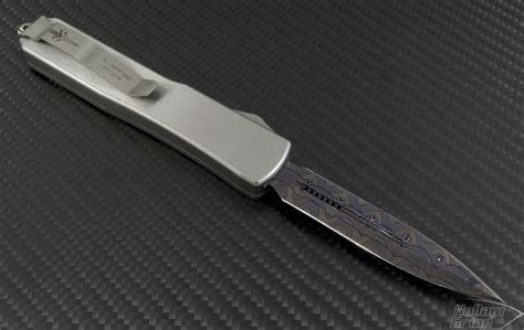 Microtech Knives Custom Stainless Steel Ultratech D/E Automatic OTF D/A ...