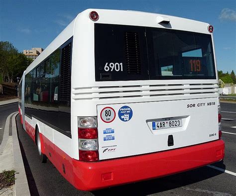 DPP testuje nový autobus SOR NB 18 s klimatizací
