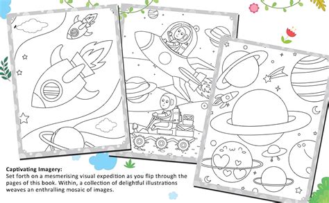 Buy My Ultimate Space Colouring Fun Book with Free Crayons | Kids ...
