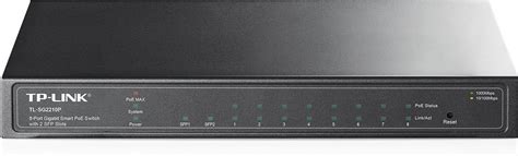 TP-Link 8-Port Gigabit Ethernet Smart PoE Switch with 2-SFP Slots 53W ...