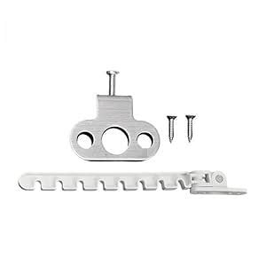 JAZZY PEARLS® 2xCasement Stay Latch Window Lock Window Restrictor Hooks ...