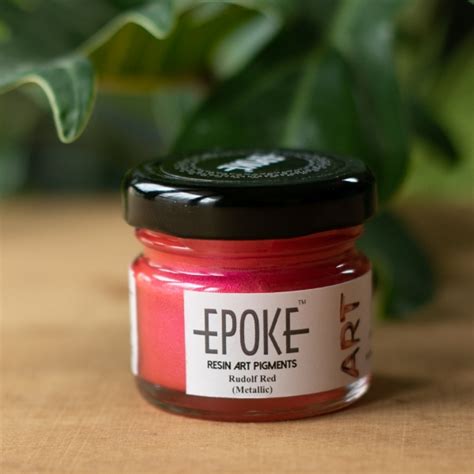 htconline.in| Epoke Resin Art Pigments Rudolf Red Metallic 20g ...