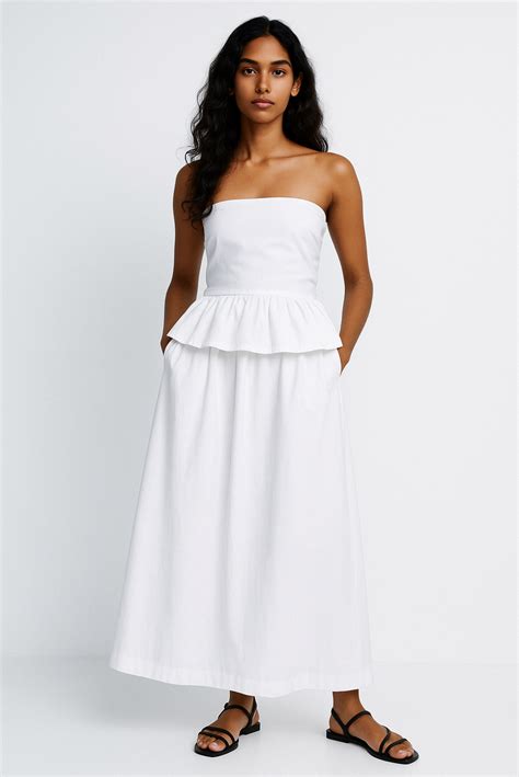WHITE TOP AND SKIRT SET – Goose