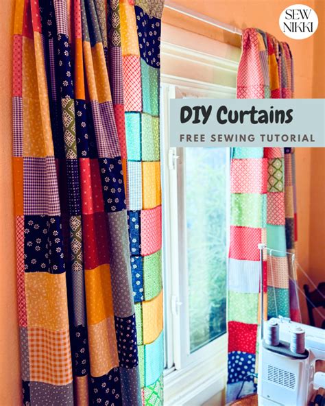 Image result for Sewing Curtain Tutorial