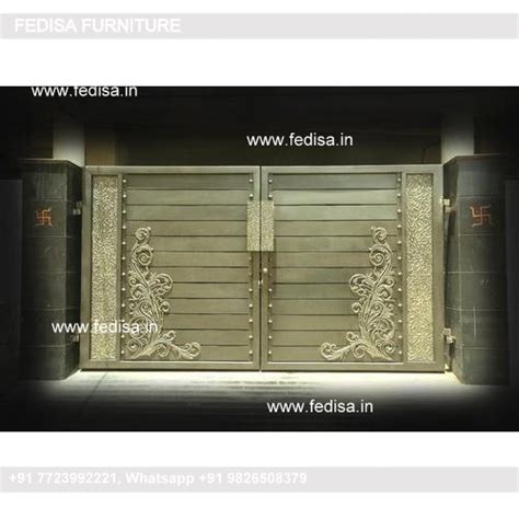 Steel Gate Single Palla Modern Japanese Gate Design Sliding Gate Design ...