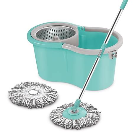 Spotzero by Milton Super Smart Spin Mop, Aqua Green| Cleaning Mop ...
