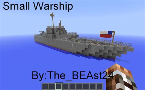 Image result for Minecraft Small Warship Tutorial