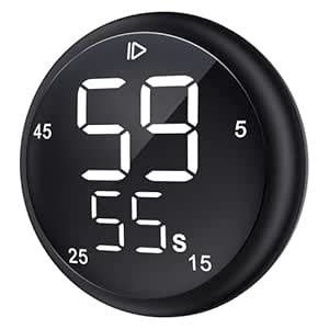 Furron King Digitial Kitchen Timer, Smart Productivity Countdown with ...