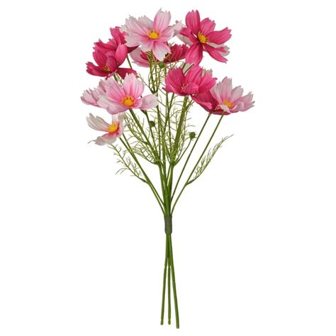 SMYCKA artificial bouquet, in/outdoor/cosmos pink, 50 cm (20") - IKEA