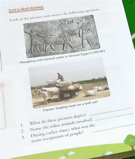 Let's Get GoingLook at the pictures and answer the following questions ...