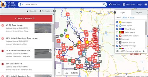 Road Condition Info: Check 511.Idaho.gov | Idaho State Police
