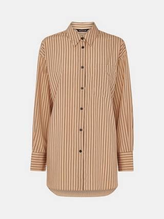 Whistles Stripe Oversized Shirt, Multi