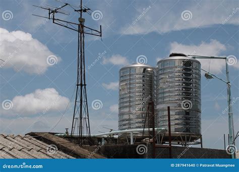 Image result for Back View of Building with Tank