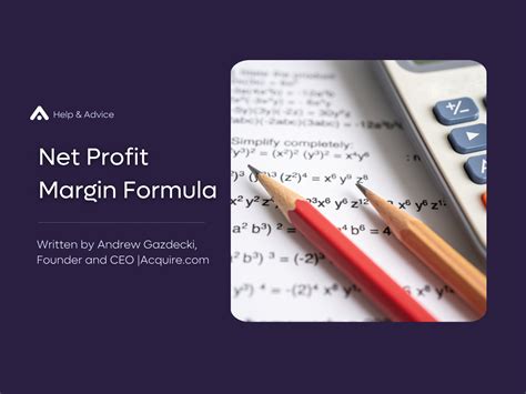 Net Profit Margin Formula: Not Just a Number
