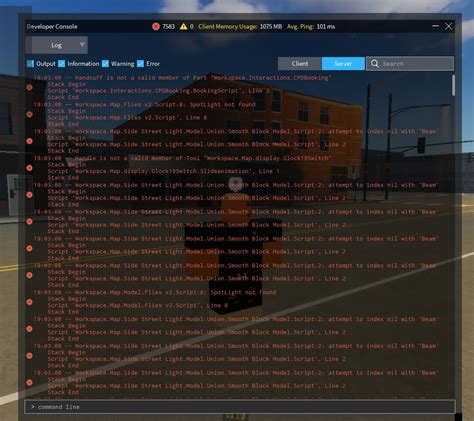 Image result for Roblox Dev Console Tutorial