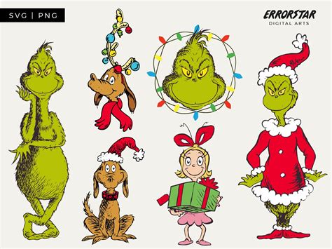 Personajes De Dibujos Animados De Whoville 100+] Imágenes Del Grinch