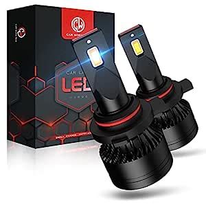Car Work Box 9012 LED Headlight Bulb, 20000LM 120W 6500K Extremely ...