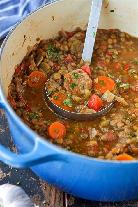 Sopa de Lentejas {Mexican Lentil Soup} - Home Cooked Harvest