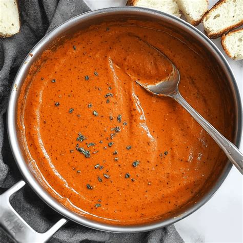 Delicious Creamy Roasted Red Pepper Sauce Recipe