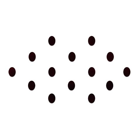 Comet Busters® Black Oval Velvet Bindi (7mm) – Handcrafted & Reusable ...