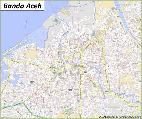 Banda Aceh Map | Indonesia | Discover Banda Aceh with Detailed Maps