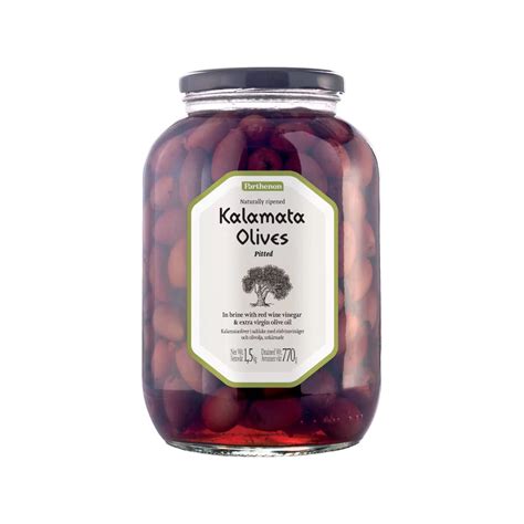 Parthenon Pitted Kalamata Olives – ZHICAY FOODS