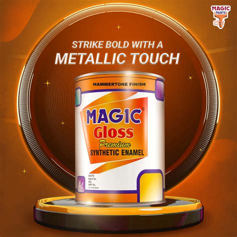 MAGIC PAINTS Hammertone Finish - Metallic Look & Texture Finish – Magic ...