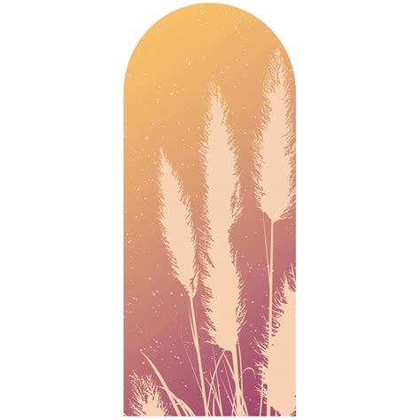 Wall sticker Pampas Grass Arch | wall-art.com