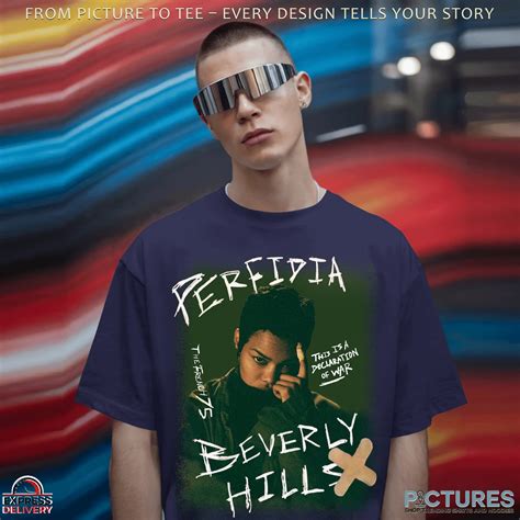 Teyana Taylor Perfidia Beverly Hills Large Print T Shirt • Picturestees ...