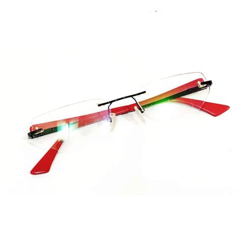 Rimless Computer Glasses with Anti Glare Coating 35081 – Glasses India ...
