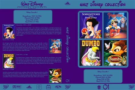 Walt Disney Collection dvd cover (1937-1942) R2 German Custom