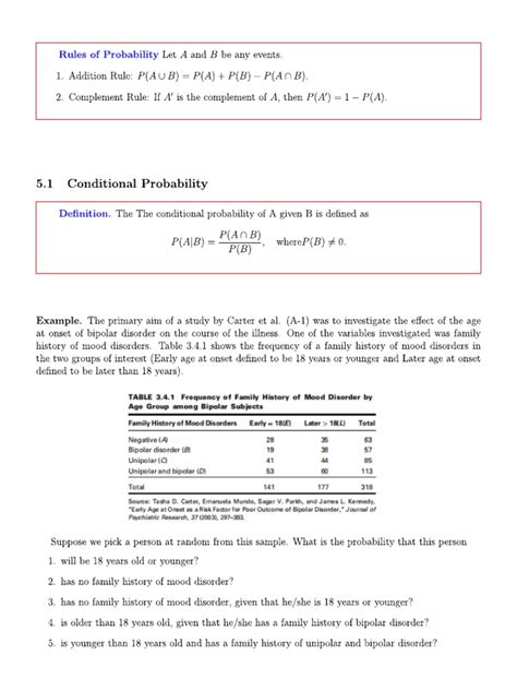 Image result for Conditional Probability Formula PDF