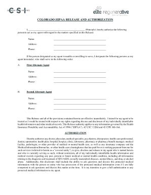 Fillable Online HIPAA Medical Authorization Release of Info Forms - The ...
