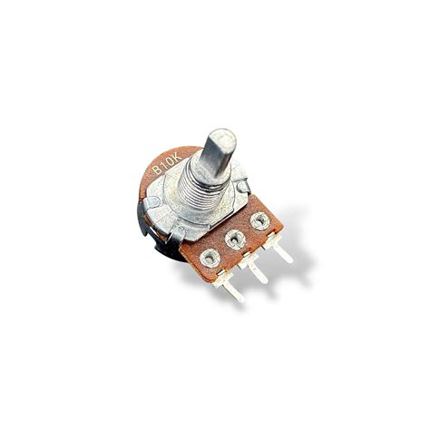 10K Ohm Rotary Potentiometer (B10K) – 3 Pin Variable Resistor for Ardu ...