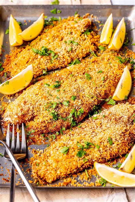 Parmesan Crusted Tilapia {Truly Crispy} - The Big Man's World