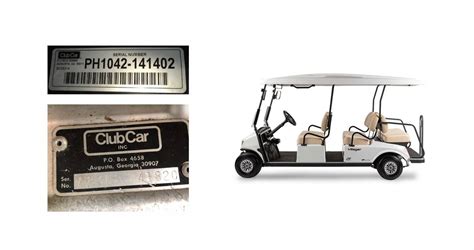 Image result for Club Car Serial Number Decoder