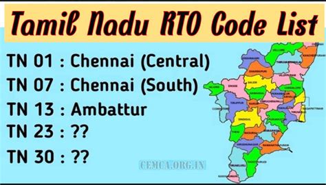 Image result for DN RTO Code