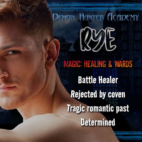 Meet Rye from Demon Hunter Academy – Traci Lovelot