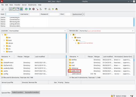 FileZilla Tutorial 的图像结果