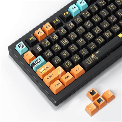HITIME XVX Custom Keycaps - Keycaps 75 Percent, Speed DYE-Sub PBT ...