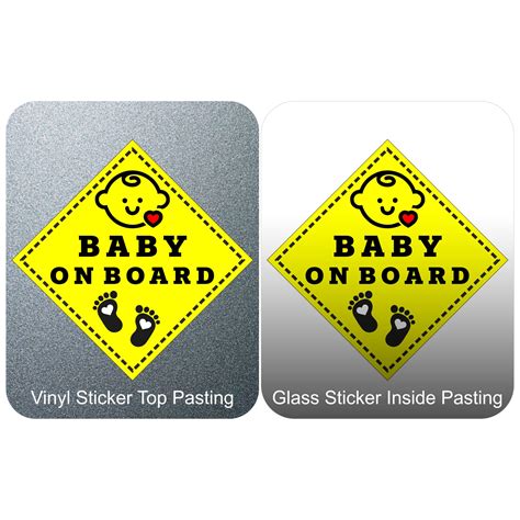 Baby on Board Car Sticker - Akshar Creative Enterprise